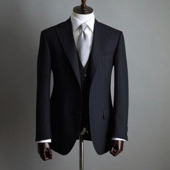 Black Single Breasted Suit